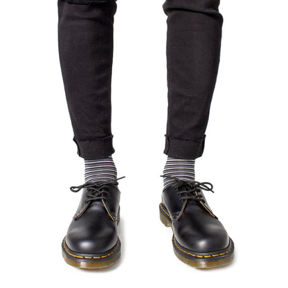 Black Leather Oxfords And Derby