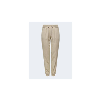 Beige Viscose Pant