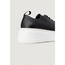 Black Artificial Leather Sneaker