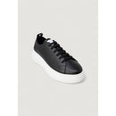 Black Artificial Leather Sneaker