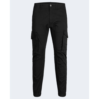 Black Cotton Skinny Pant