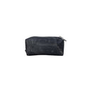 Black Cotton Clutch Bag