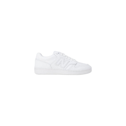 White Artificial Leather Sneaker