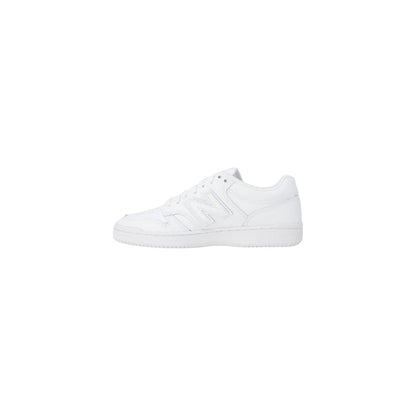 White Artificial Leather Sneaker