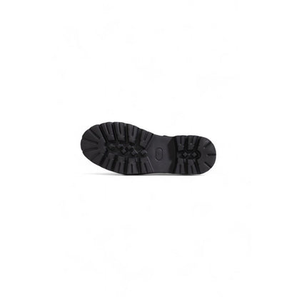 Black Leather Platform