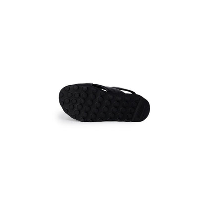 Black Leather Sandal