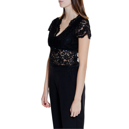 Black Polyamide Top