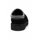 Black Suede Leather Slipper