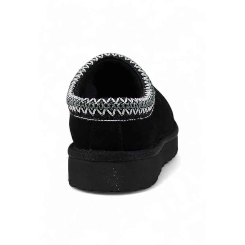 Black Suede Leather Slipper