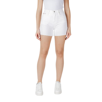 White Cotton Short