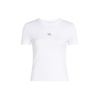 White Recycled Cotton T-Shirt