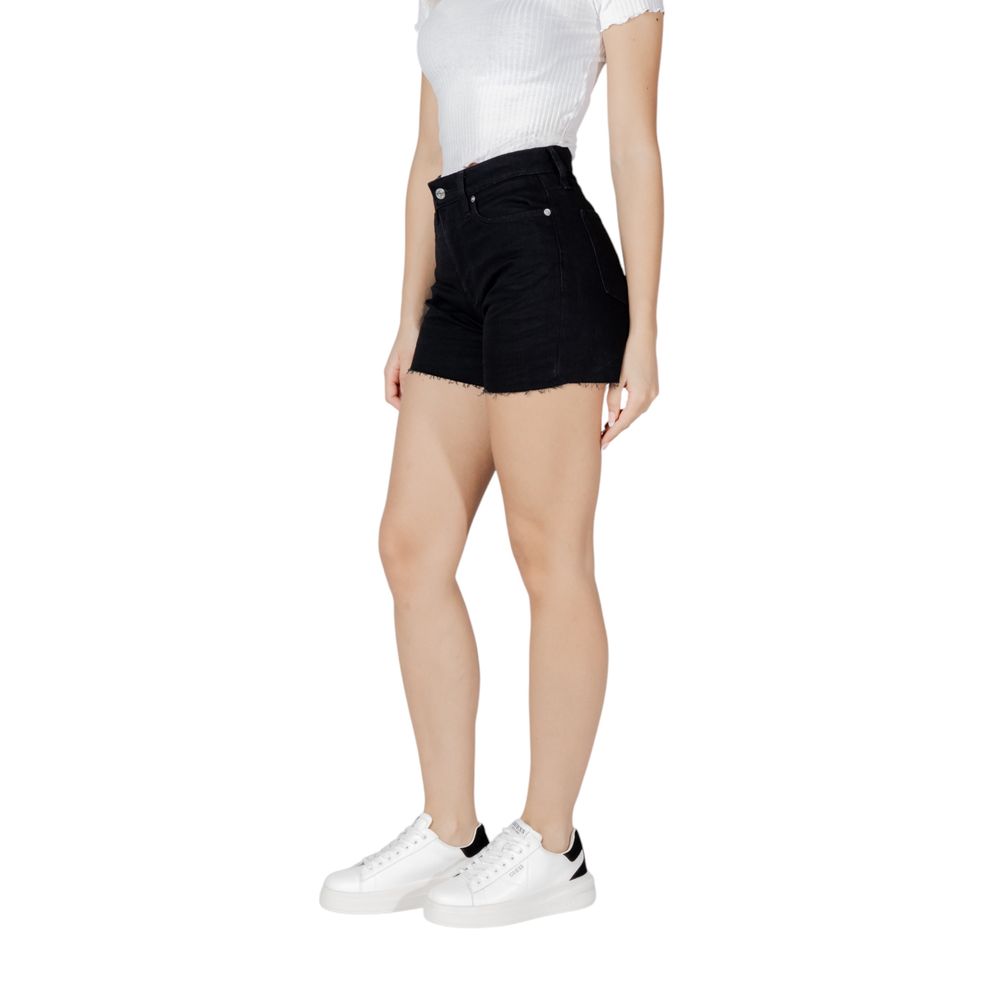 Black Cotton Short
