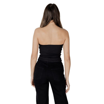 Black Recycled Cotton Top