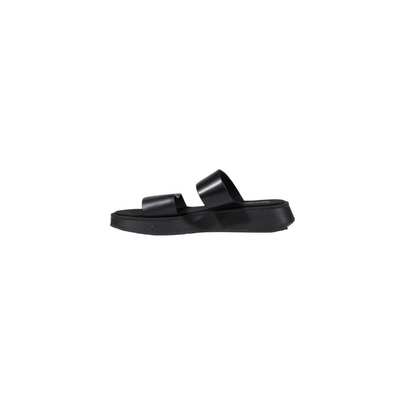 Black Leather Sandal