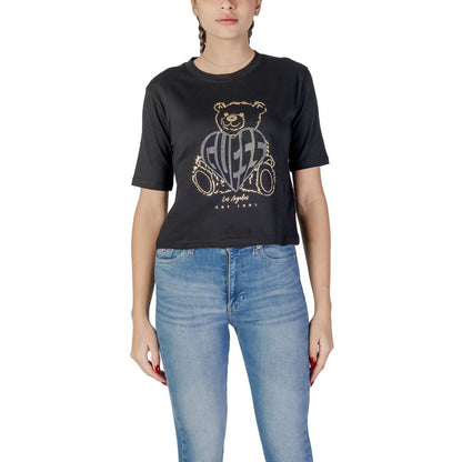 Black Cotton T-Shirt