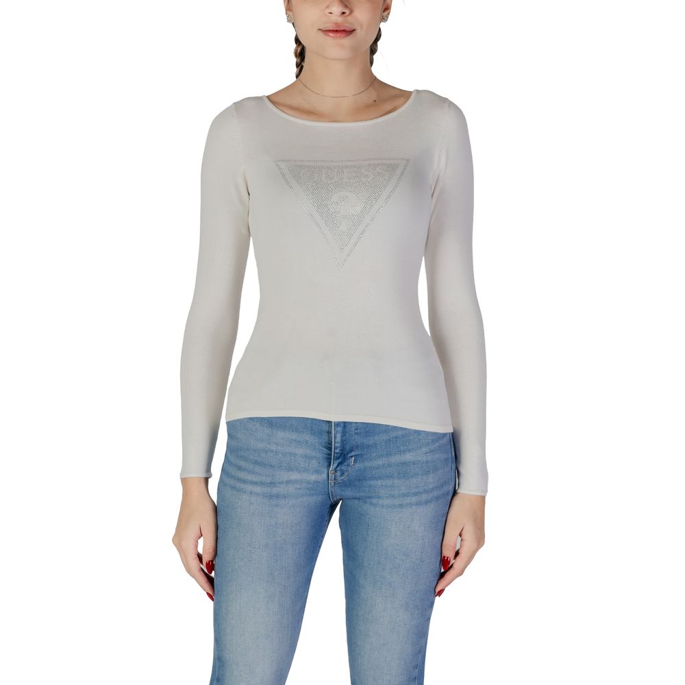 White Viscose Sportswear