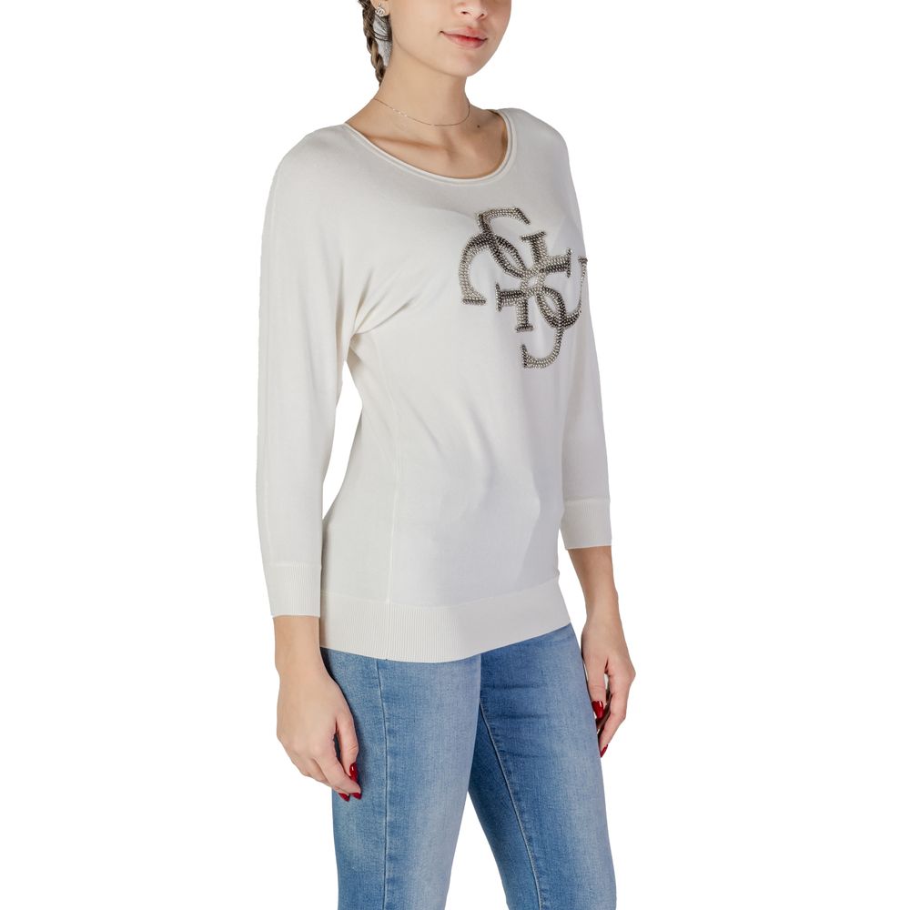 White Viscose Sportswear