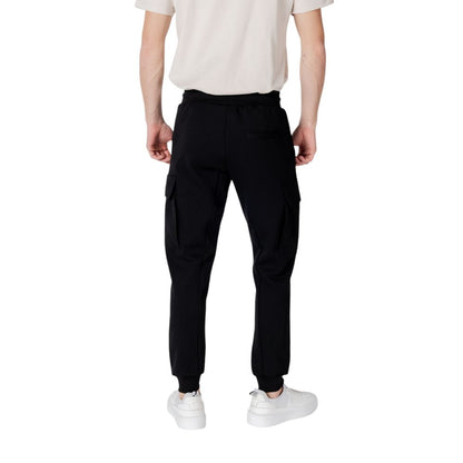 Black Cotton Joggers Workout Pant