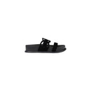 Black Leather Sandal