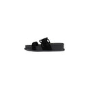 Black Leather Sandal