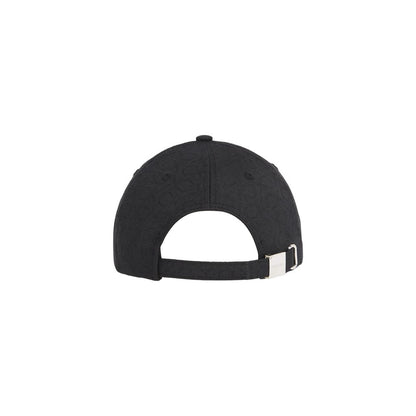 Black Recycled Polyester Caps Baseball Hat