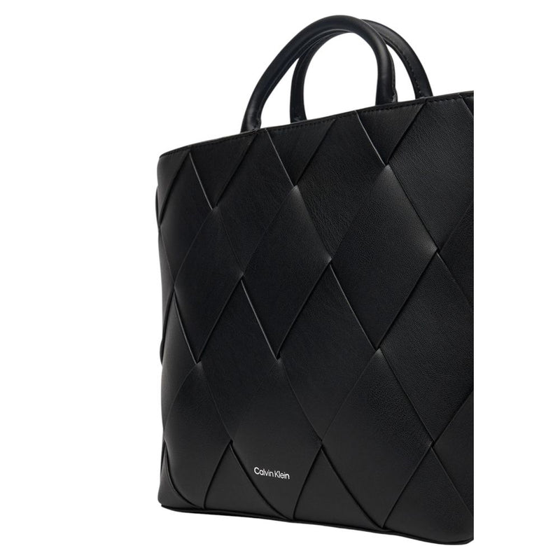 Black Polyethylene Handbag