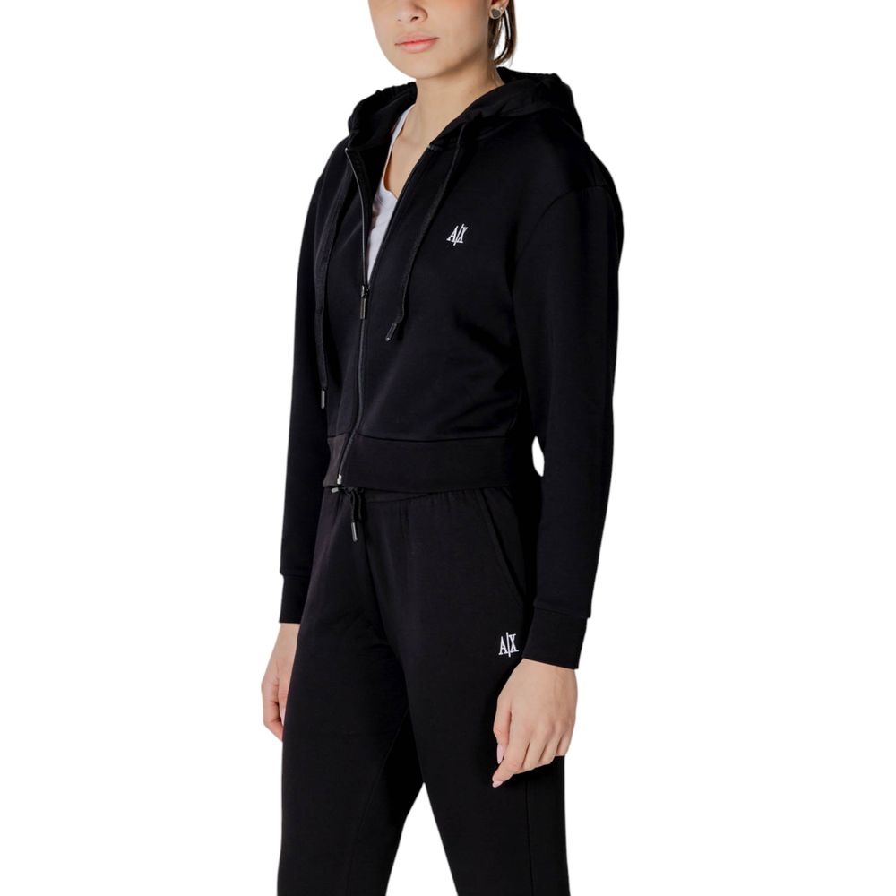 Black Cotton Hoody