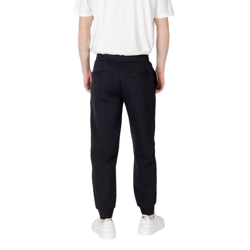 Black Cotton Joggers Workout Pant