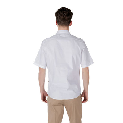 White Cotton Shortsleeve