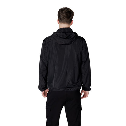 Black Polyester Jackets & Coat