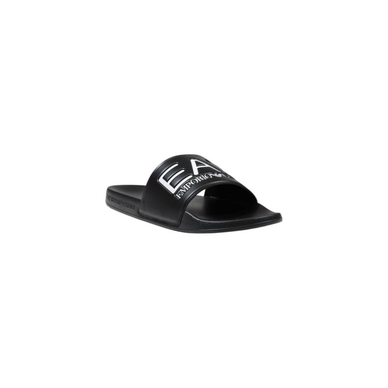Black And White Pvc Slipper