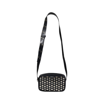 Black Polyester Handbag
