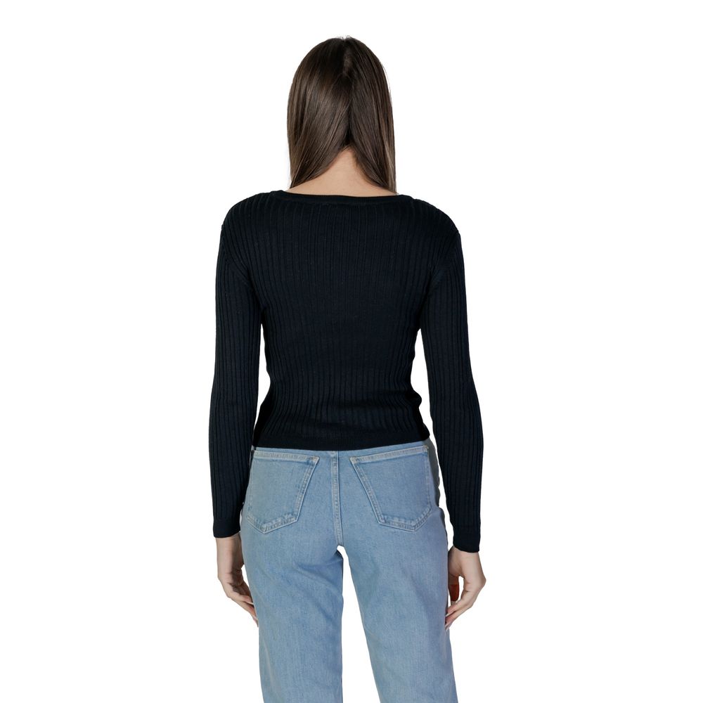 Black Recycled Polyester Sportswear
