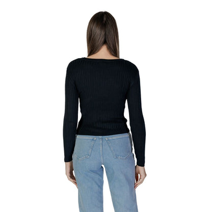 Black Recycled Polyester Sportswear