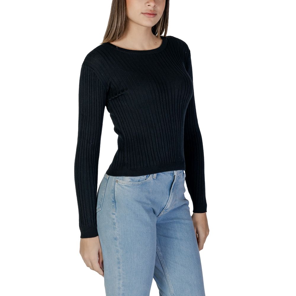 Black Recycled Polyester Sportswear