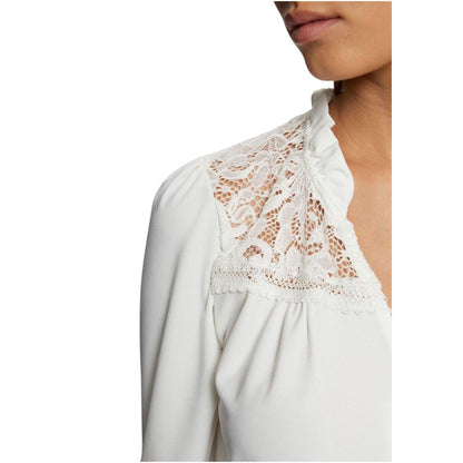 White Polyester Shirt