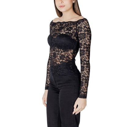 Black Polyamide Long Sleeve