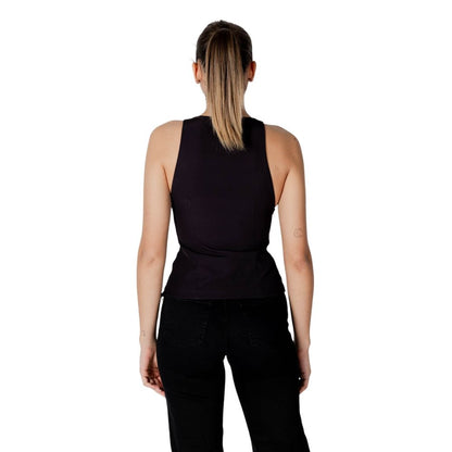 Black Polyester Top