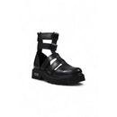 Black Leather Sandal
