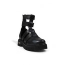 Black Leather Sandal