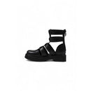 Black Leather Sandal