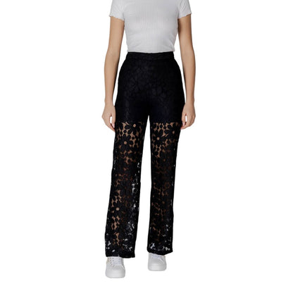 Black Polyester Pant