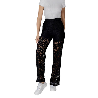 Black Polyester Pant