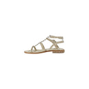 Beige Leather Sandal
