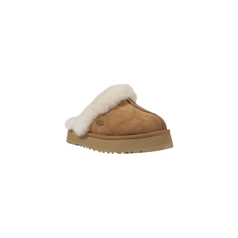 Beige Suede Leather Slipper