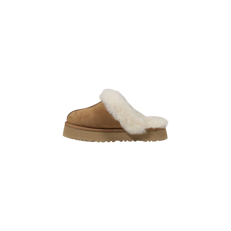 Beige Suede Leather Slipper