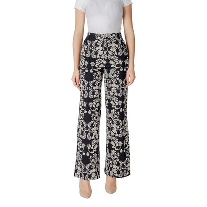 Black Polyester Pant