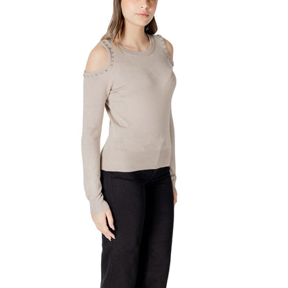 Beige Viscose Sportswear