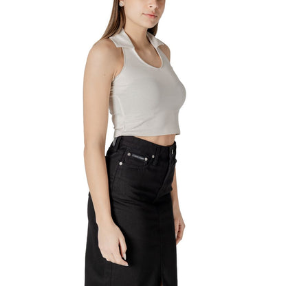 Beige Cotton Top