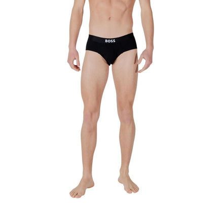 Black Cotton Underwear